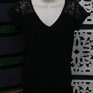 Black Maternity Blouse